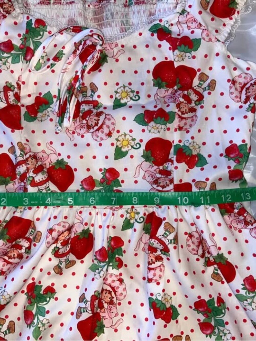 Strawberry Shortcake Dress, Ladies Medium - Picture 8 of 10